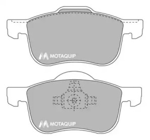 MOTAQUIP lvxl1326 -  Комплект тормозных колодок, дисковый тормоз