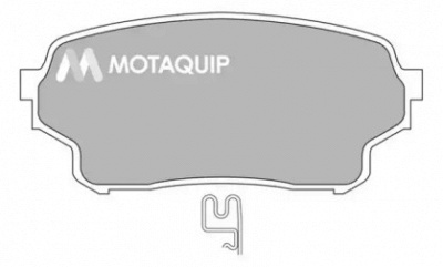 MOTAQUIP lvxl1331 -  Комплект тормозных колодок, дисковый тормоз