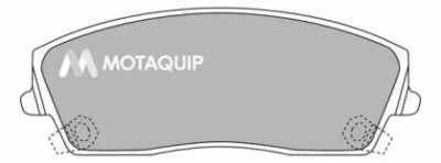 MOTAQUIP lvxl1347 -  Комплект тормозных колодок, дисковый тормоз