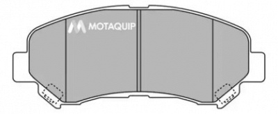 MOTAQUIP lvxl1360 -  Комплект тормозных колодок, дисковый тормоз