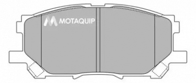 MOTAQUIP lvxl1366 -  Комплект тормозных колодок, дисковый тормоз