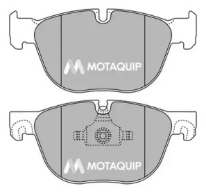 MOTAQUIP lvxl1368 -  Комплект тормозных колодок, дисковый тормоз