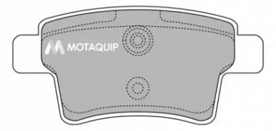MOTAQUIP lvxl1374 -  Комплект тормозных колодок, дисковый тормоз