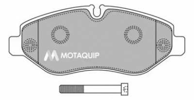 MOTAQUIP lvxl1378 -  Комплект тормозных колодок, дисковый тормоз