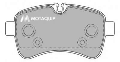 MOTAQUIP lvxl1379 -  Комплект тормозных колодок, дисковый тормоз