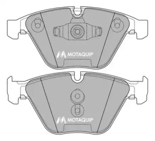 MOTAQUIP lvxl1411 -  Комплект тормозных колодок, дисковый тормоз