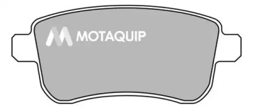 MOTAQUIP lvxl1428 -  Комплект тормозных колодок, дисковый тормоз