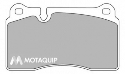 MOTAQUIP lvxl1445 -  Комплект тормозных колодок, дисковый тормоз