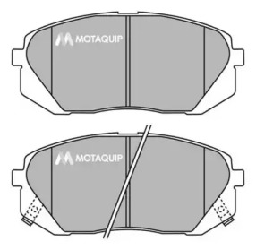 MOTAQUIP lvxl1452 -  Комплект тормозных колодок, дисковый тормоз