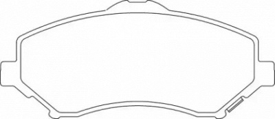 MOTAQUIP lvxl1629 -  Комплект тормозных колодок, дисковый тормоз