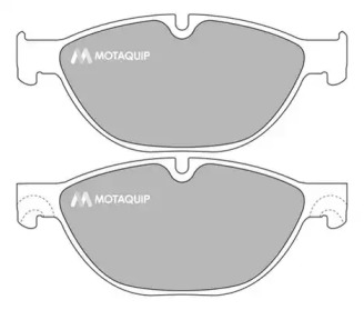 MOTAQUIP lvxl1666 -  Комплект тормозных колодок, дисковый тормоз