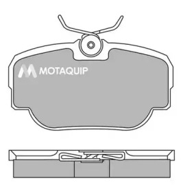 MOTAQUIP lvxl167 -  Комплект тормозных колодок, дисковый тормоз