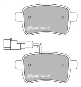 MOTAQUIP lvxl1676 -  Комплект тормозных колодок, дисковый тормоз