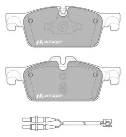 MOTAQUIP lvxl1681 -  Комплект тормозных колодок, дисковый тормоз
