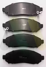 MOTAQUIP lvxl1864 -  Комплект тормозных колодок, дисковый тормоз