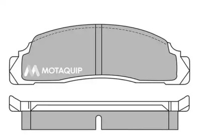 MOTAQUIP lvxl192 -  Комплект тормозных колодок, дисковый тормоз