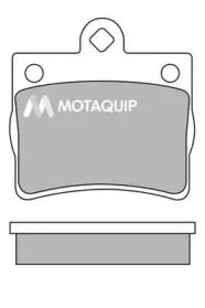 MOTAQUIP lvxl211 -  Комплект тормозных колодок, дисковый тормоз