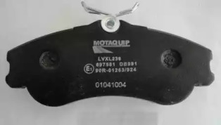 MOTAQUIP lvxl239 -  Комплект тормозных колодок, дисковый тормоз