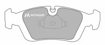 MOTAQUIP lvxl332 -  Комплект тормозных колодок, дисковый тормоз