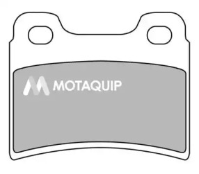 MOTAQUIP lvxl358 -  Комплект тормозных колодок, дисковый тормоз