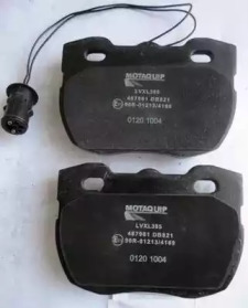 MOTAQUIP lvxl385 -  Комплект тормозных колодок, дисковый тормоз