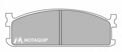 MOTAQUIP lvxl395 -  Комплект тормозных колодок, дисковый тормоз