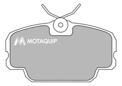 MOTAQUIP lvxl400 -  Комплект тормозных колодок, дисковый тормоз