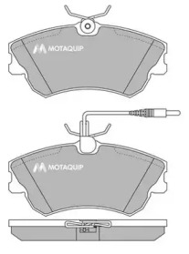 MOTAQUIP lvxl497 -  Комплект тормозных колодок, дисковый тормоз