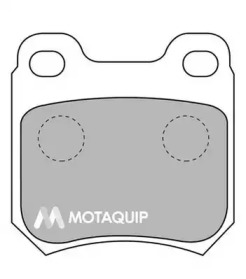 MOTAQUIP lvxl502 -  Комплект тормозных колодок, дисковый тормоз