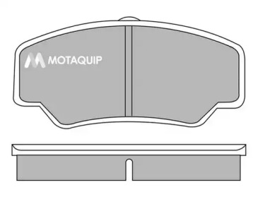 MOTAQUIP lvxl505 -  Комплект тормозных колодок, дисковый тормоз