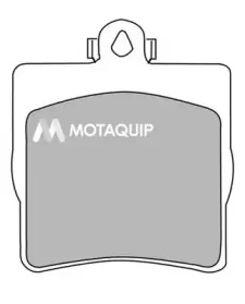 MOTAQUIP lvxl530 -  Комплект тормозных колодок, дисковый тормоз