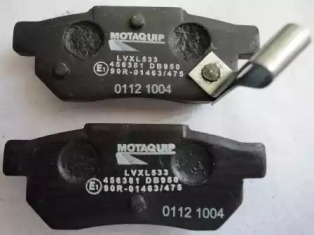 MOTAQUIP lvxl533 -  Комплект тормозных колодок, дисковый тормоз