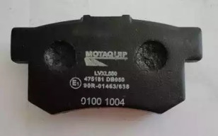 MOTAQUIP lvxl550 -  Комплект тормозных колодок, дисковый тормоз