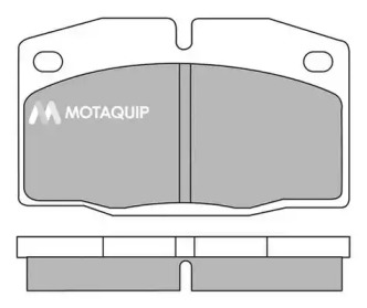 MOTAQUIP lvxl565 -  Комплект тормозных колодок, дисковый тормоз
