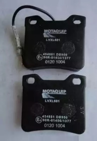 MOTAQUIP lvxl601 -  Комплект тормозных колодок, дисковый тормоз