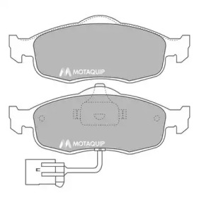 MOTAQUIP lvxl661 -  Комплект тормозных колодок, дисковый тормоз