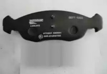 MOTAQUIP lvxl672 -  Комплект тормозных колодок, дисковый тормоз