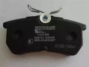 MOTAQUIP lvxl680 -  Комплект тормозных колодок, дисковый тормоз