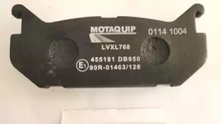 MOTAQUIP lvxl768 -  Комплект тормозных колодок, дисковый тормоз