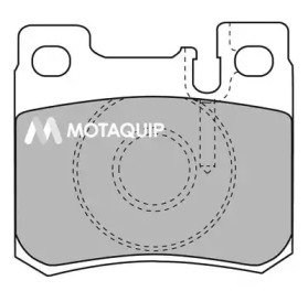 MOTAQUIP lvxl789 -  Комплект тормозных колодок, дисковый тормоз