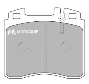 MOTAQUIP lvxl792 -  Комплект тормозных колодок, дисковый тормоз