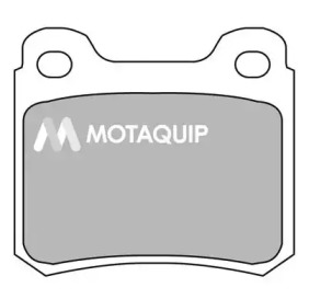 MOTAQUIP lvxl794 -  Комплект тормозных колодок, дисковый тормоз