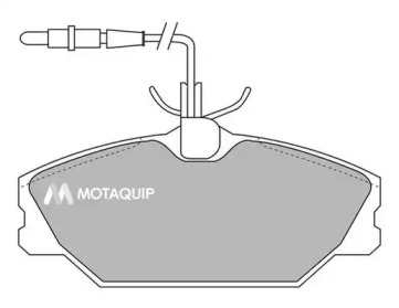 MOTAQUIP lvxl847 -  Комплект тормозных колодок, дисковый тормоз