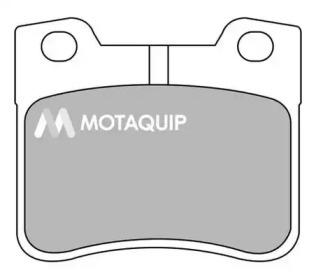 MOTAQUIP lvxl862 -  Комплект тормозных колодок, дисковый тормоз