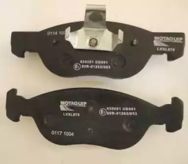 MOTAQUIP lvxl870 -  Комплект тормозных колодок, дисковый тормоз