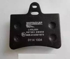 MOTAQUIP lvxl994 -  Комплект тормозных колодок, дисковый тормоз