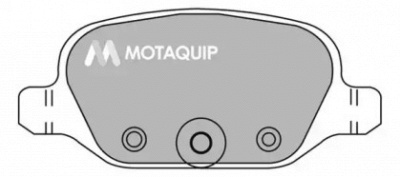 MOTAQUIP lvxl995 -  Комплект тормозных колодок, дисковый тормоз