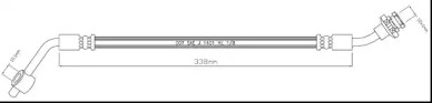 MOTAQUIP vbh1155 -  Тормозной шланг