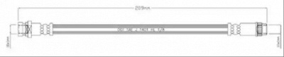 MOTAQUIP vbh1241 -  Тормозной шланг
