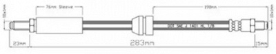 MOTAQUIP vbh511 -  Тормозной шланг